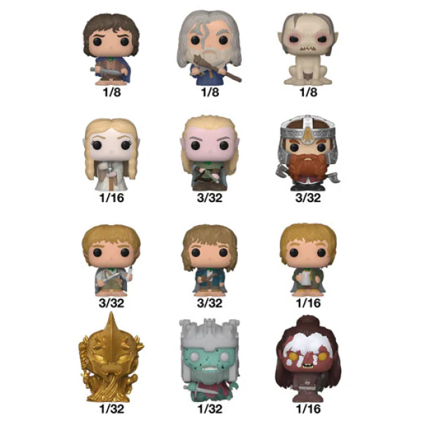 The Lord of the Rings - Bitty Pop! Blind Bag Assortment (1 Unit) - Image 2