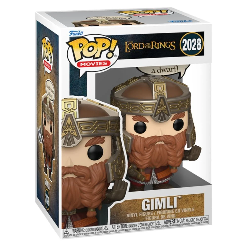 The Lord of the Rings - Gimli (Nobody Tosses a Dwarf) Pop! Vinyl - Image 2
