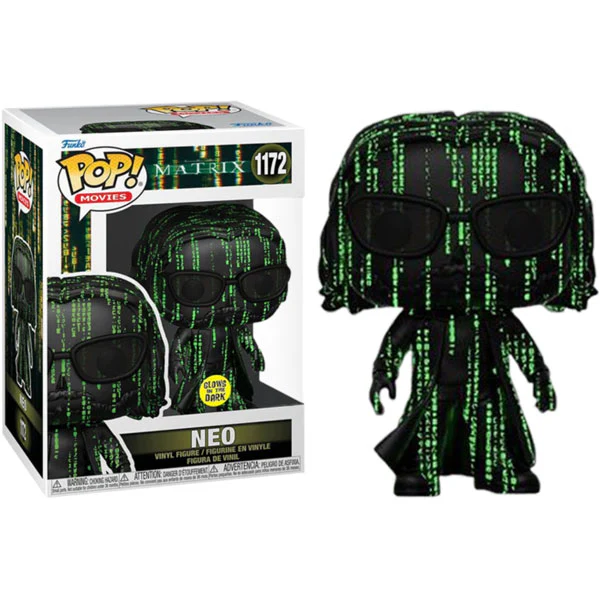 The Matrix Resurrections - Neo in the Matrix Glow US Exclusive Pop! Vinyl - Image 3