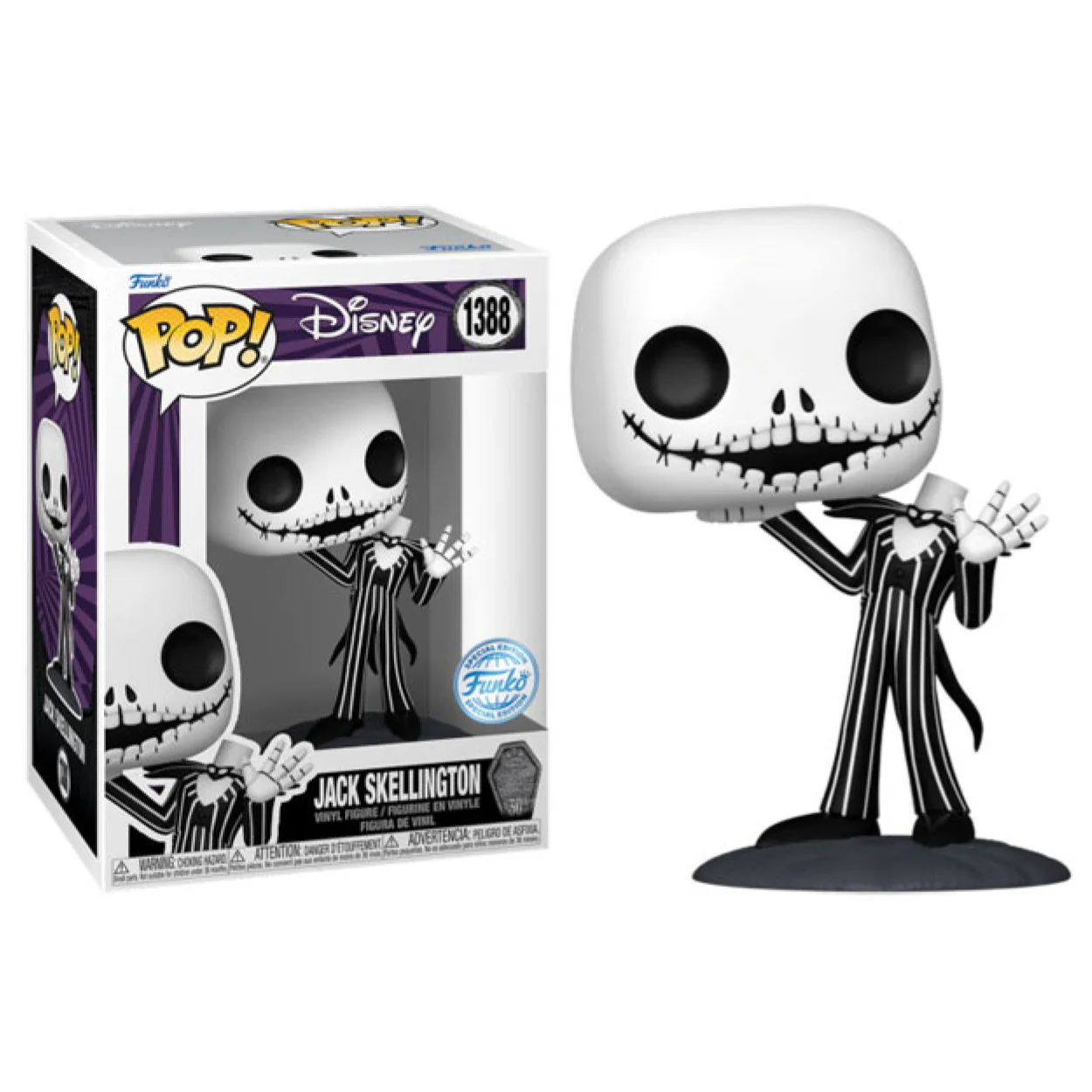 The Nightmare Before Christmas - Headless Jack US Exclusive Pop! Vinyl - Image 3