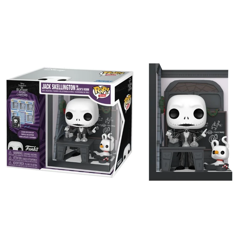 The Nightmare Before Christmas - Jack Skellington in Jack's Room Pop! Vinyl Nook - Image 3