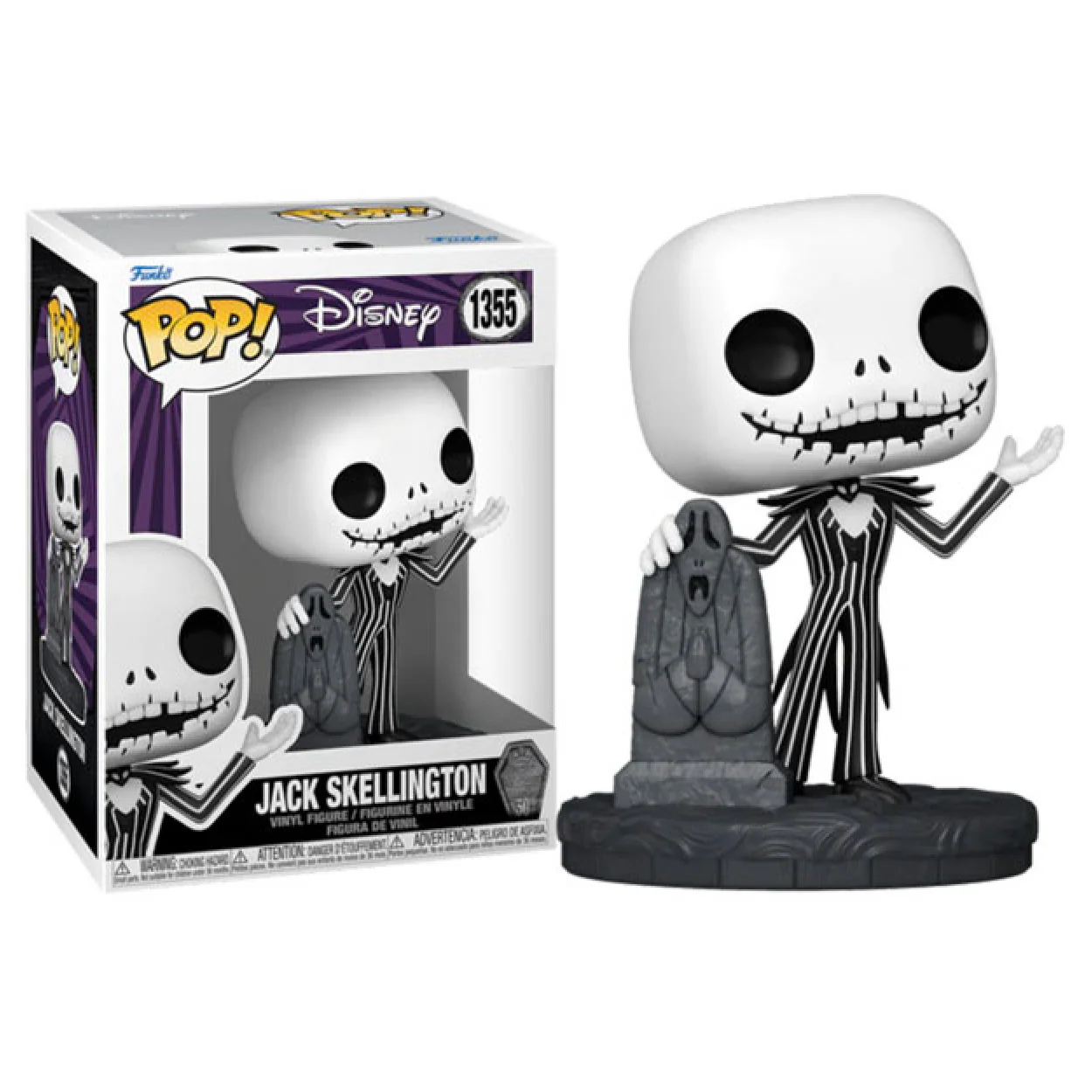 The Nightmare Before Christmas - Jack with Gravestone 30th Anniversary Pop! Vinyl - Image 3