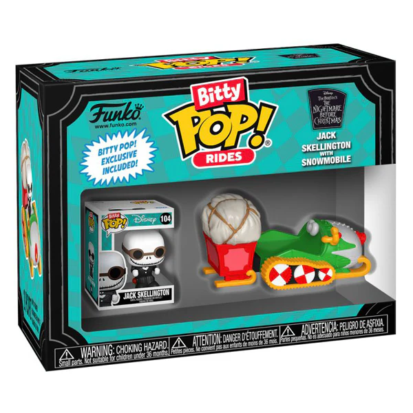 The Nightmare Before Christmas - Jack with Snowmobile Bitty Pop! Ride - Image 3