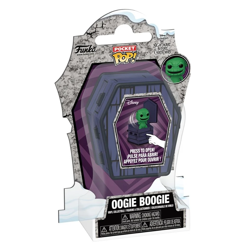 The Nightmare Before Christmas - Oogie Boogie in Coffin Pocket Pop! Vinyl - Image 2