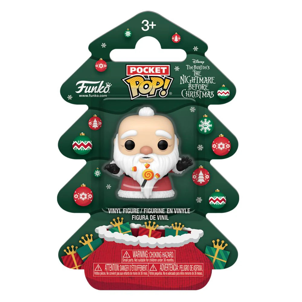 The Nightmare Before Christmas - Sandy Claws Holiday Tree Pocket Pop! Vinyl - Image 3