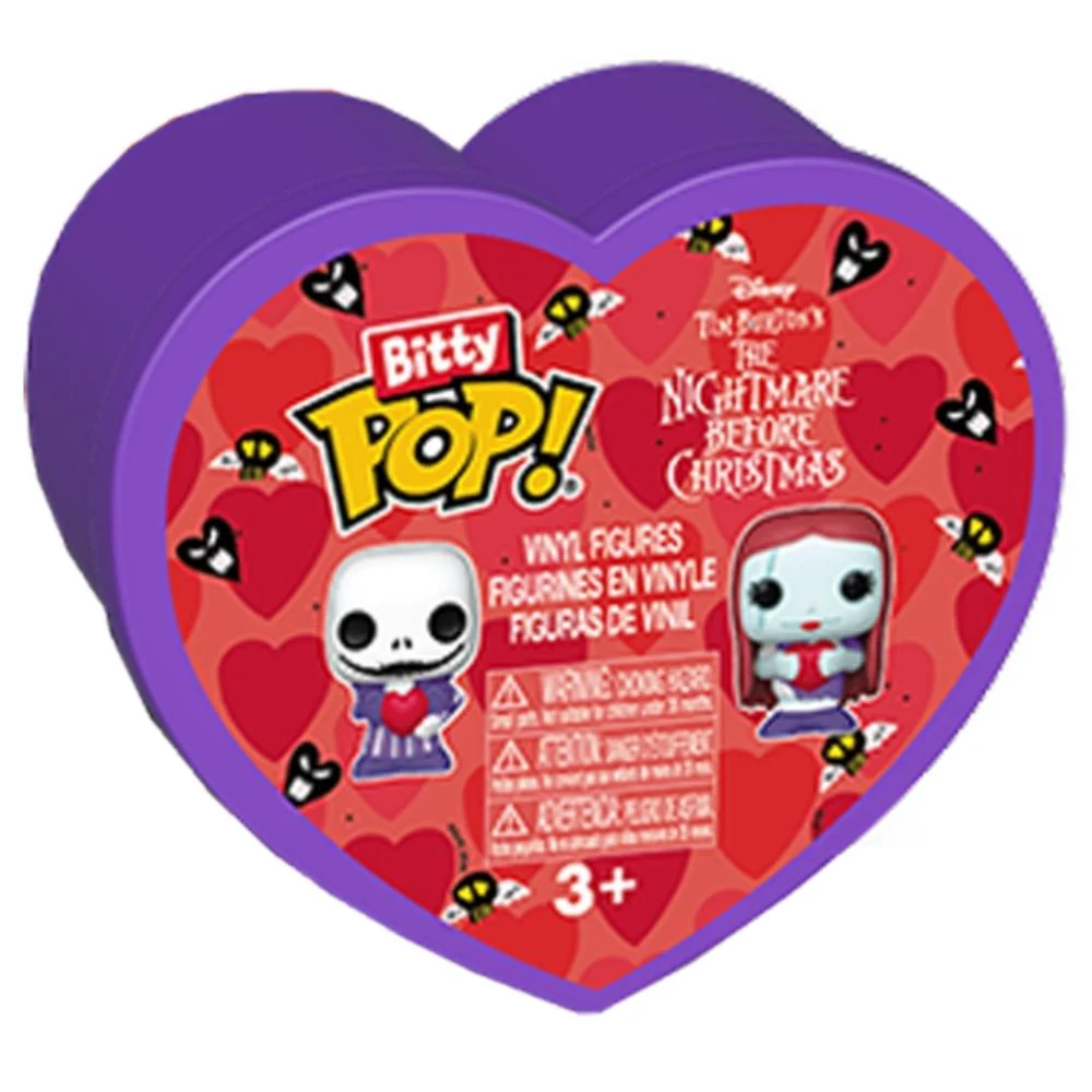 The Nightmare Before Christmas - Valentines Bitty Pop! Blind Bag Assortment (One Unit) - Image 2