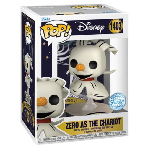 The Nightmare Before Christmas - Zero as the Chariot US Exclusive Pop! Vinyl - Image 2