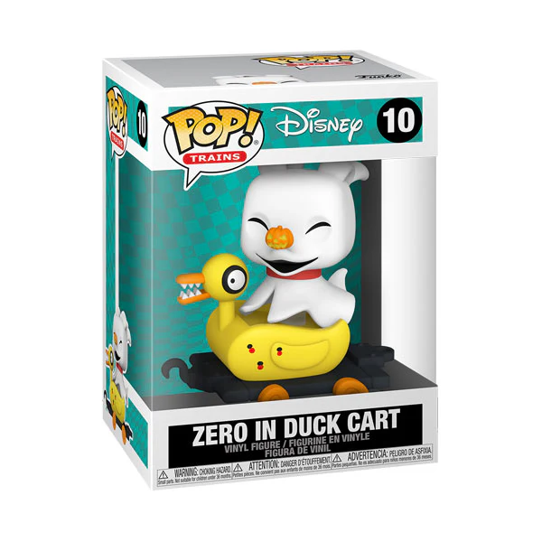 The Nightmare Before Christmas - Zero in Duck Cart Pop! Vinyl - Image 2