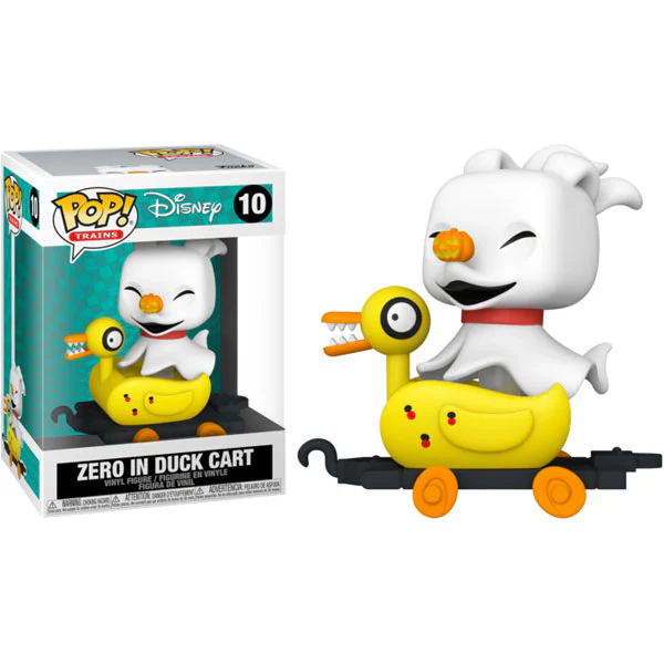 The Nightmare Before Christmas - Zero in Duck Cart Pop! Vinyl - Image 3