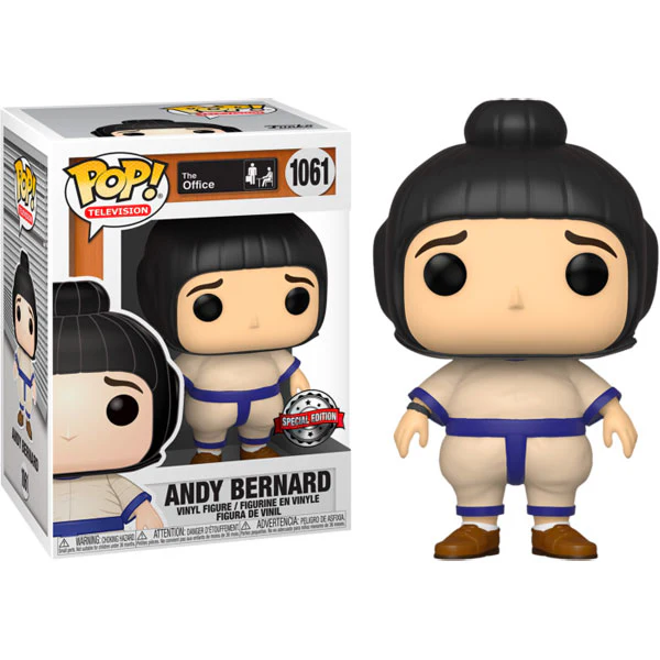 The Office - Andy in Sumo Suit US Exclusive Pop! Vinyl - Image 3