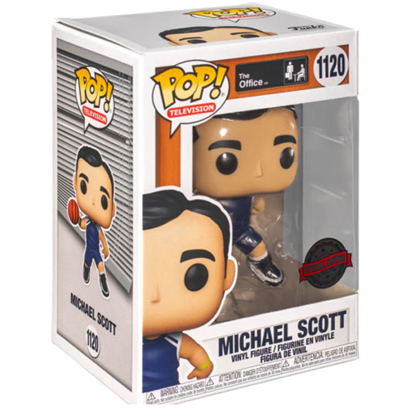 The Office - Basketball Michael US Exclusive Pop! Vinyl - Image 2