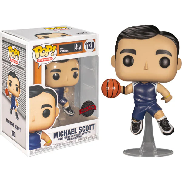 The Office - Basketball Michael US Exclusive Pop! Vinyl - Image 3