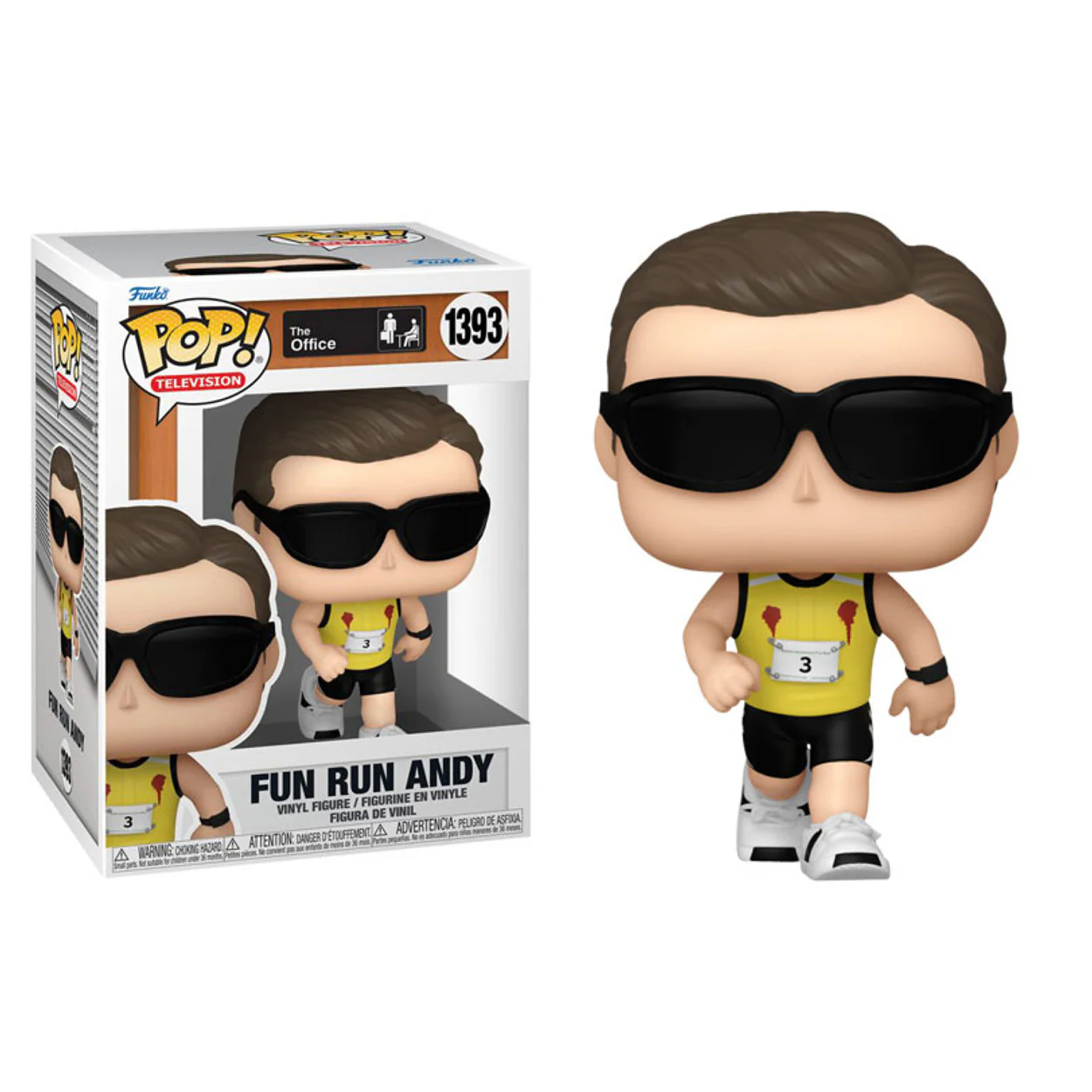 The Office - Fun Run Andy Pop! Vinyl - Image 3