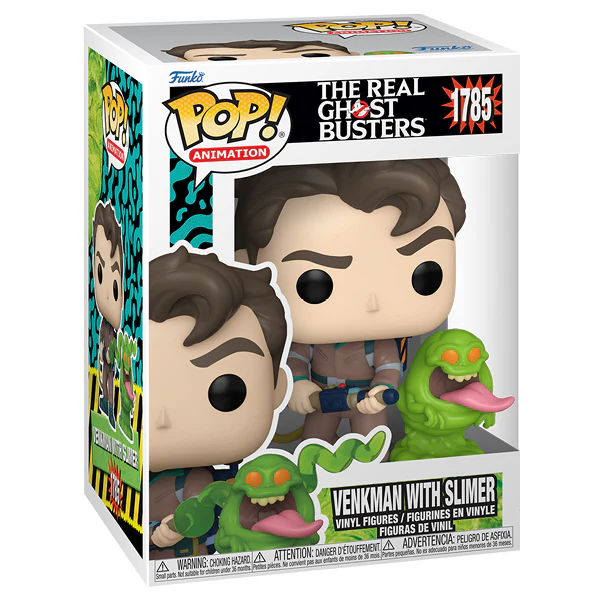 The Real Ghostbusters (TV 1986) - Venkman with Slimer Pop! Vinyl - Image 2
