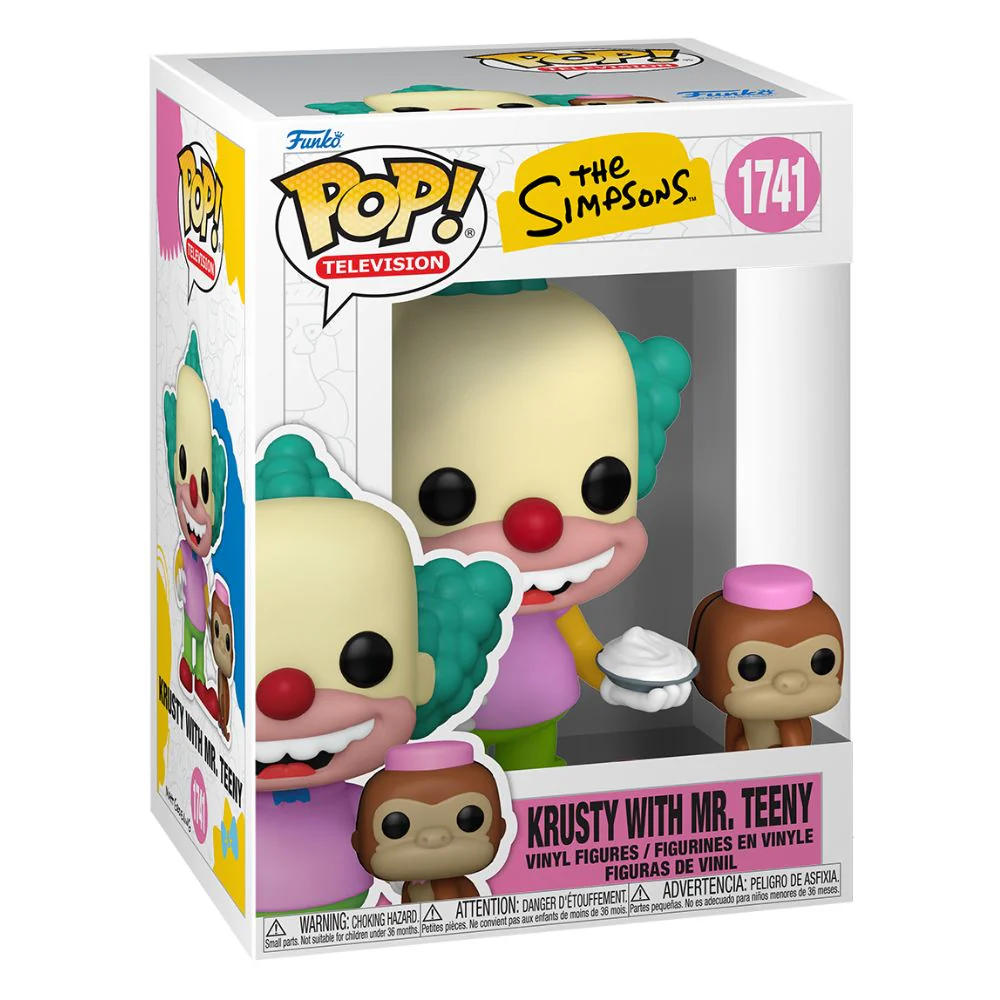 The Simpsons - Krusty with Mr Teeny Pop! Vinyl - Image 2