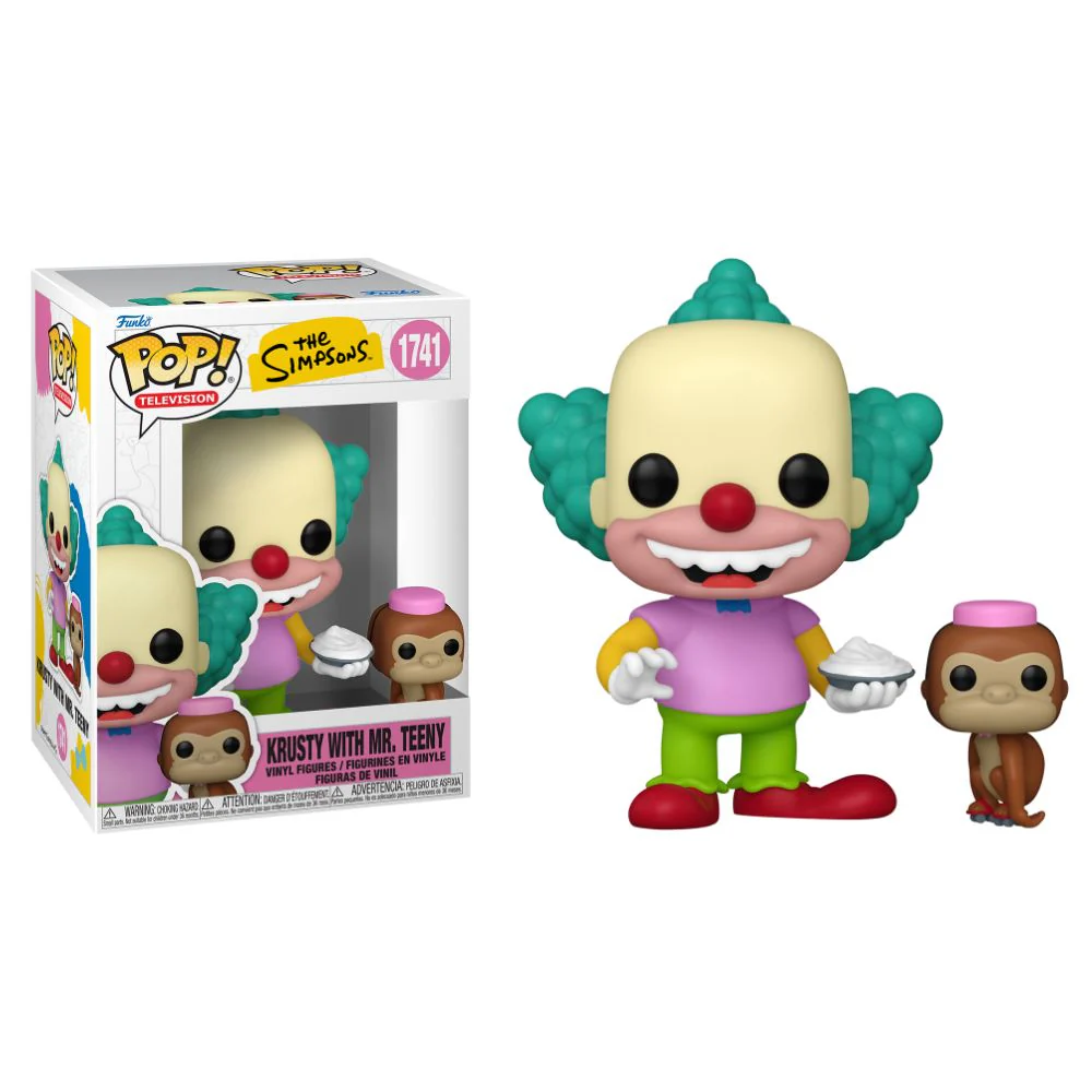 The Simpsons - Krusty with Mr Teeny Pop! Vinyl - Image 3