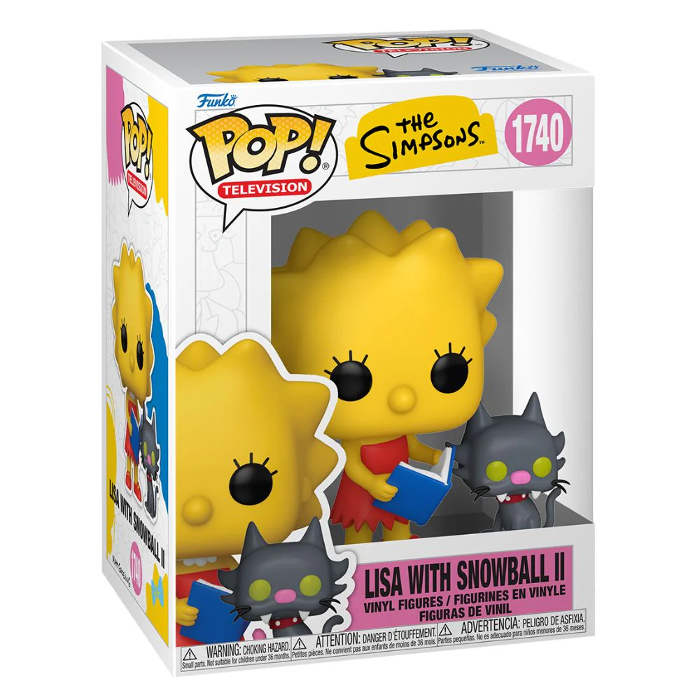The Simpsons - Lisa with Snowball II Pop! Vinyl - Image 2