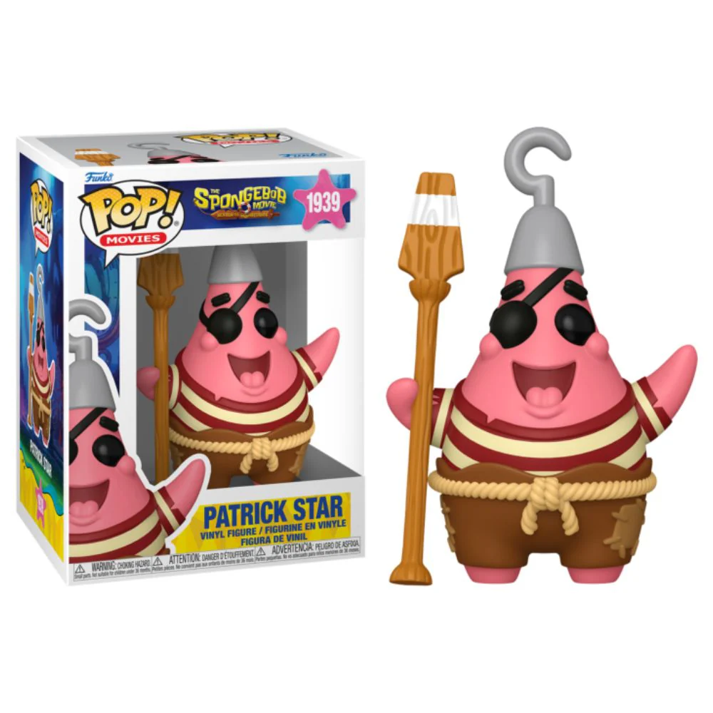 The SpongeBob Movie: Search for SquarePants (2025) - Patrick Star (Pirate) Pop! Vinyl - Image 3