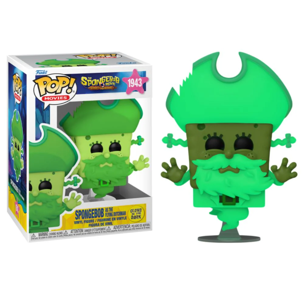 The SpongeBob Movie: Search for SquarePants (2025) - SpongeBob as the Flying Dutchman Glow in the Dark Pop! Vinyl - Image 4