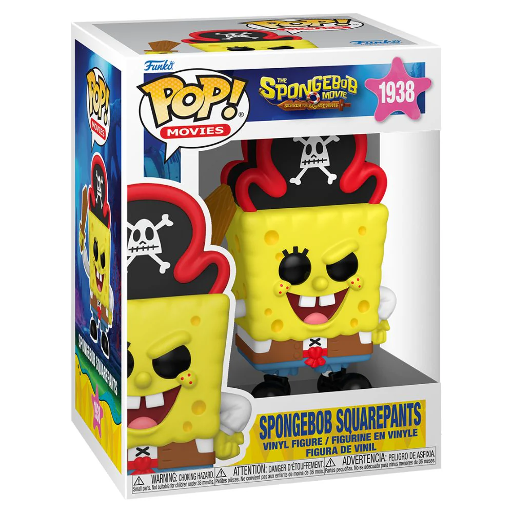 The SpongeBob Movie: Search for SquarePants (2025) - SpongeBob SquarePants (Pirate) Pop! Viny - Image 2