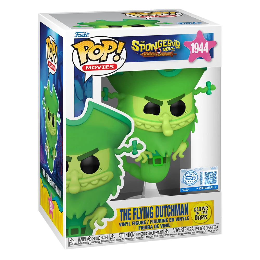 The SpongeBob Movie: Search for SquarePants (2025) - The Flying Dutchman Glow in the Dark US Exclusive Pop! Vinyl - Image 3