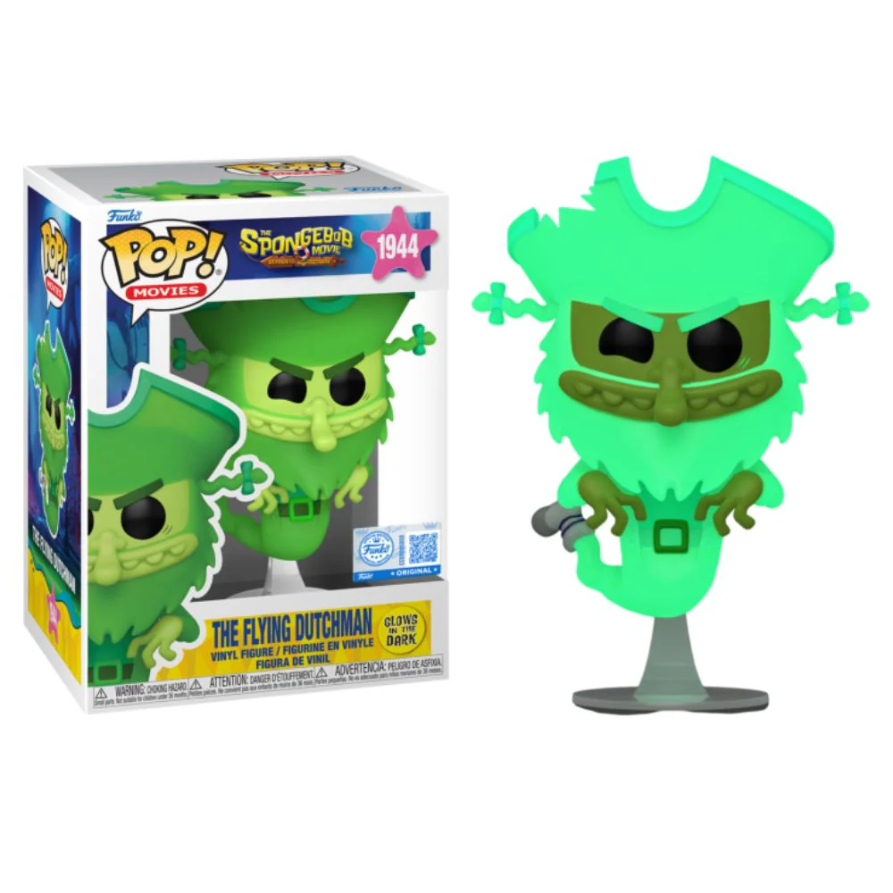 The SpongeBob Movie: Search for SquarePants (2025) - The Flying Dutchman Glow in the Dark US Exclusive Pop! Vinyl - Image 4