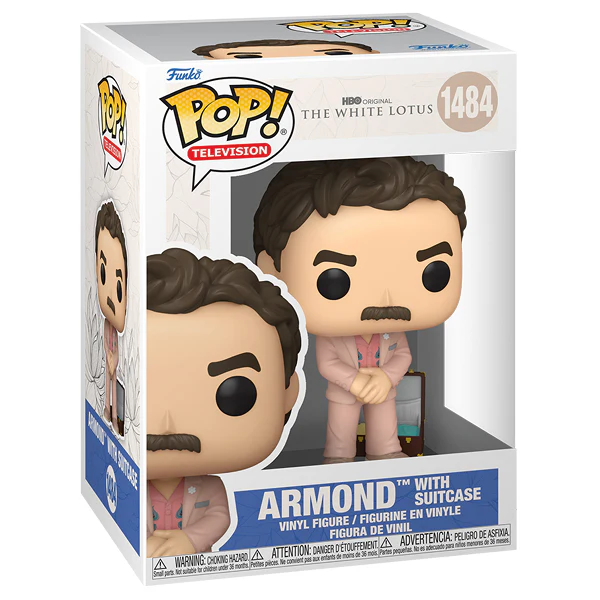 The White Lotus - Armond with Suitcase Pop! Vinyl - Image 2