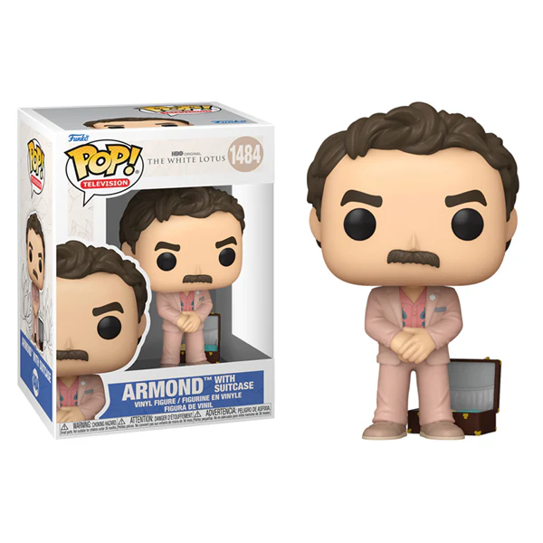 The White Lotus - Armond with Suitcase Pop! Vinyl - Image 3