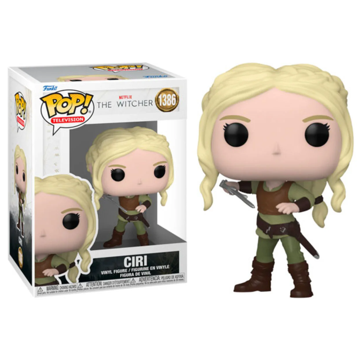 The Witcher (TV) - Ciri (Training) Pop! Vinyl - Image 3