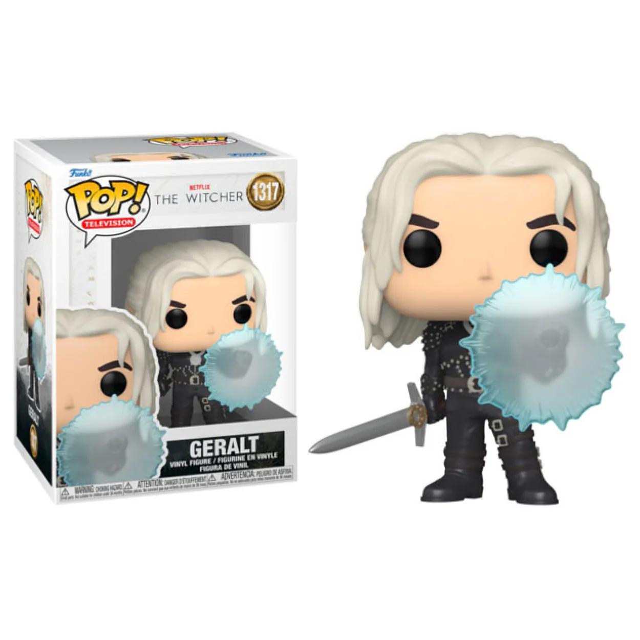 The Witcher (TV) - Geralt with shield Pop! Vinyl - Image 3