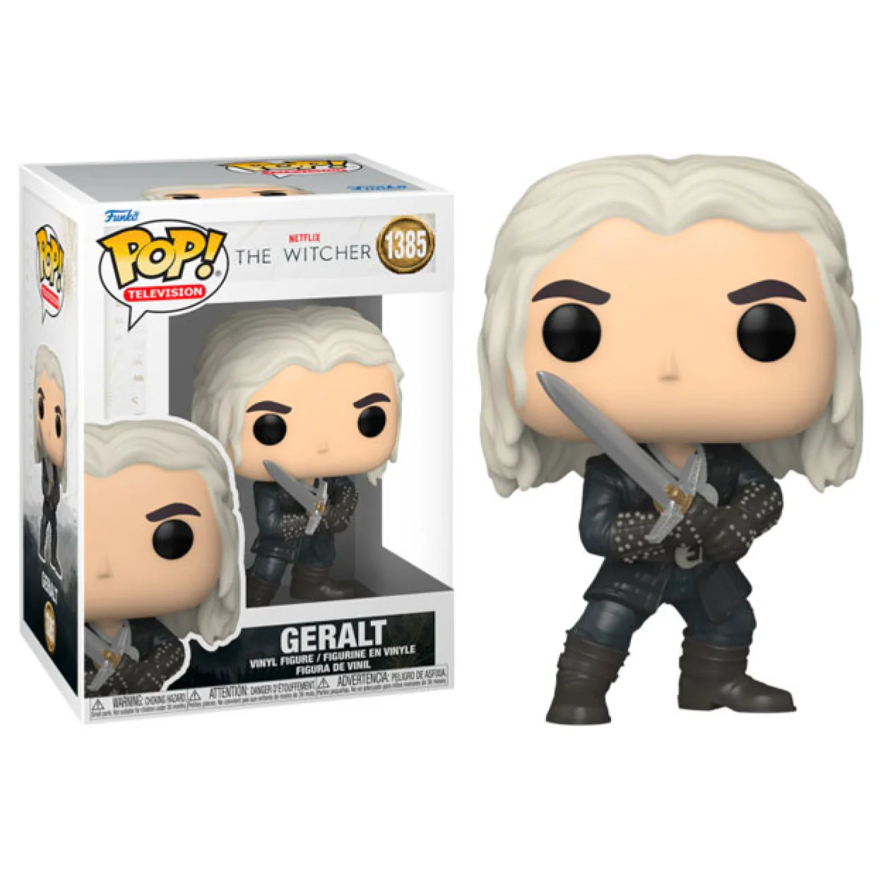 The Witcher (TV) - Geralt with Sword Pop! Vinyl - Image 3