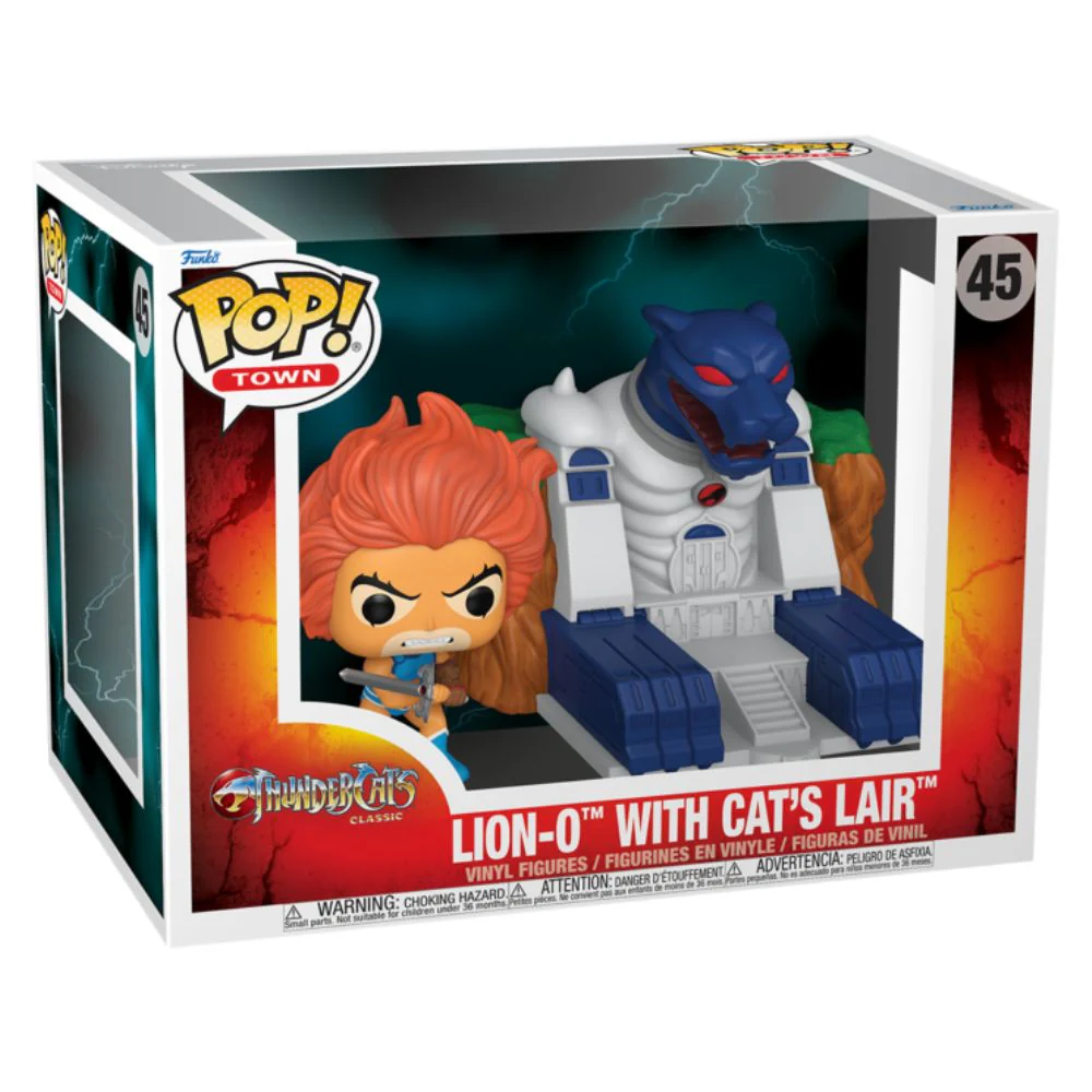 Thundercats - Lion-O with Cat's Lair Pop! Town - Image 2