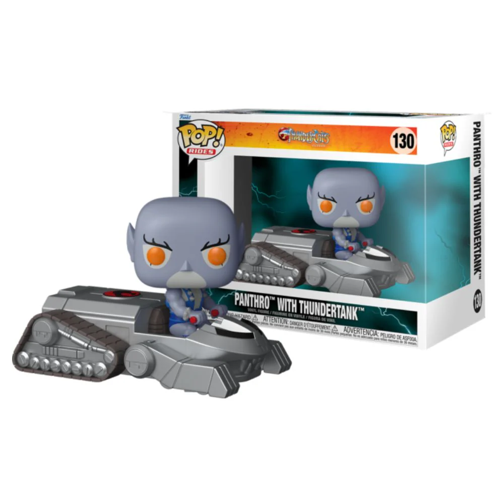 Thundercats - Panthro with Thundertank Pop! Ride