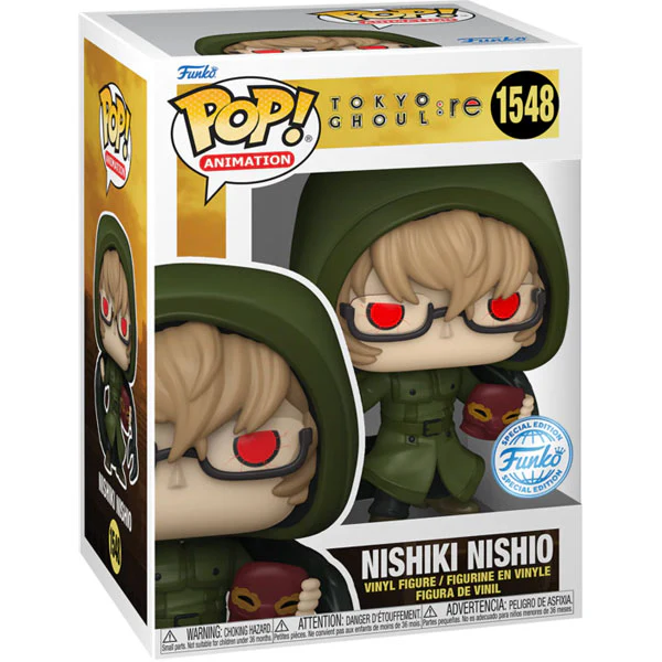 Tokyo Ghoul: Re - Nishiki Nishio US Exclusive Pop! Vinyl - Image 2