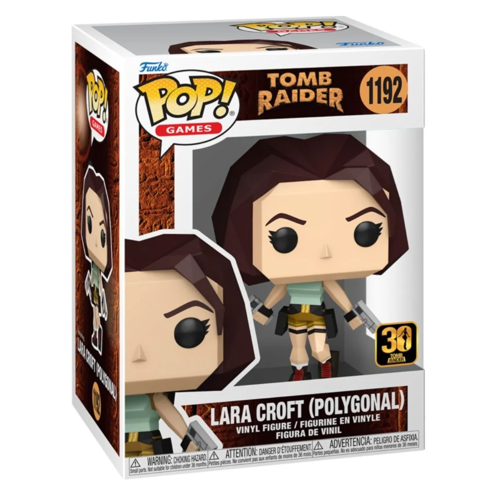 Tomb Raider (1996) - Lara Croft (Polygon) Pop! Vinyl - Image 2