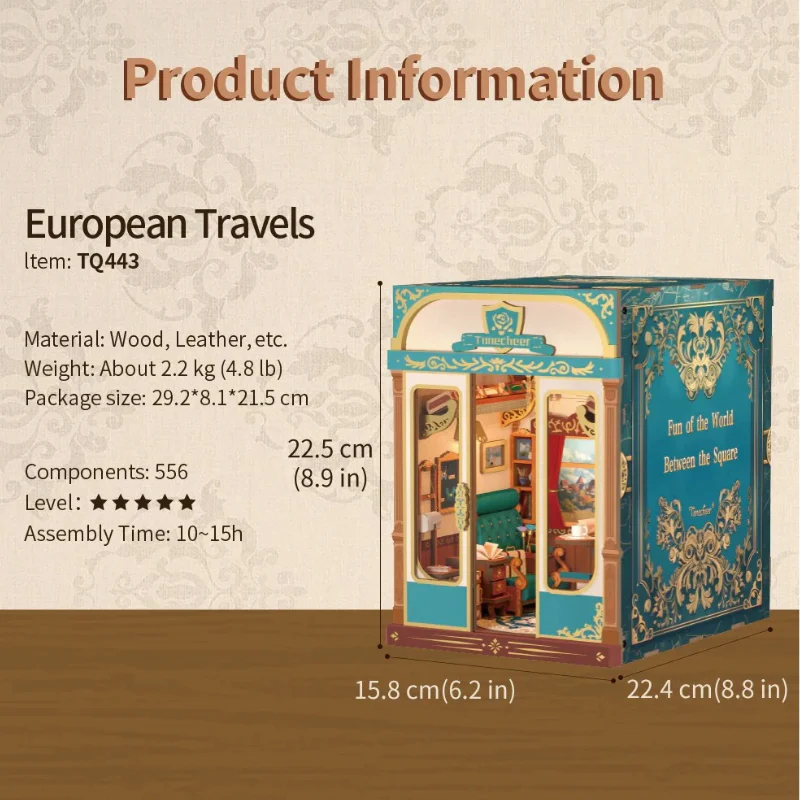 Tonecheer European Travels Train Cabin - Image 7