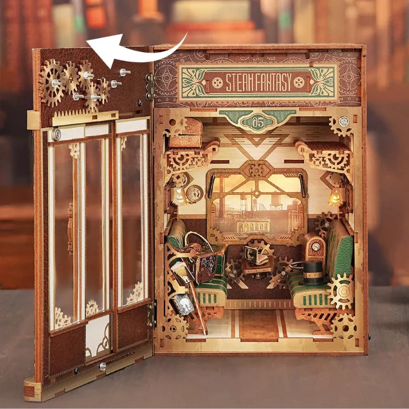 Tonecheer Steam Fantasy Train Cabin