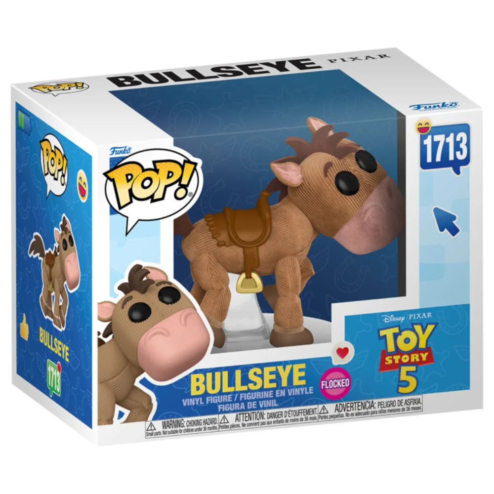 Toy Story 5 - Bullseye Flocked US Exclusive Pop! Vinyl Premium - Image 2