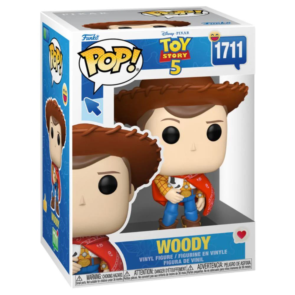 Toy Story 5 - Woody Pop! Vinyl - Image 2