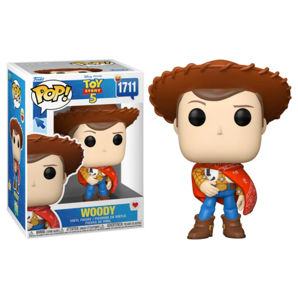 Toy Story 5 - Woody Pop! Vinyl - Image 3