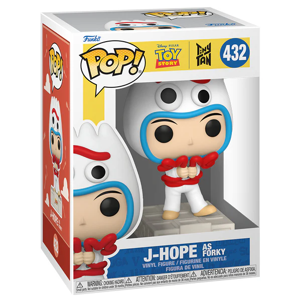 Toy Story - Tiny Tan - J-Hope as Forky Pop! Vinyl - Image 2