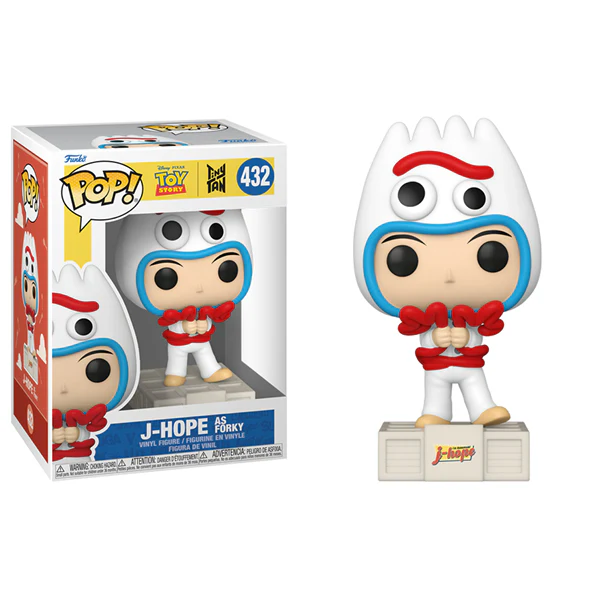 Toy Story - Tiny Tan - J-Hope as Forky Pop! Vinyl - Image 3