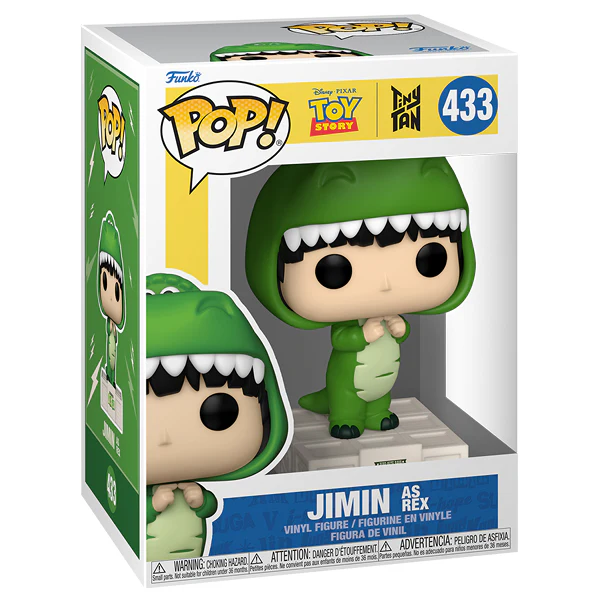 Toy Story - Tiny Tan - Jimin as Rex Pop! Vinyl - Image 2