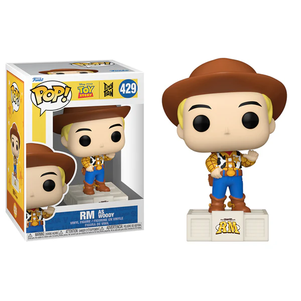 Toy Story - Tiny Tan - RM as Woody Pop! Vinyl - Image 3