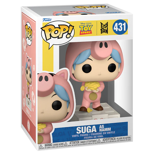 Toy Story - Tiny Tan - Suga as Hamm Pop! Vinyl - Image 2