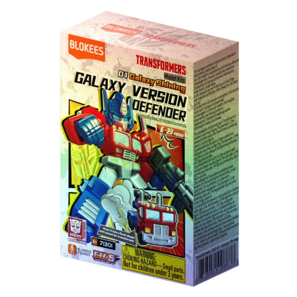 Blokees Figure - Transformers GVD01 Galaxy Shining (Blind box) 1 Unit