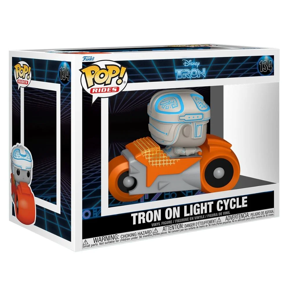 Tron (1982) - Tron with Cycle Pop! Ride - Image 2