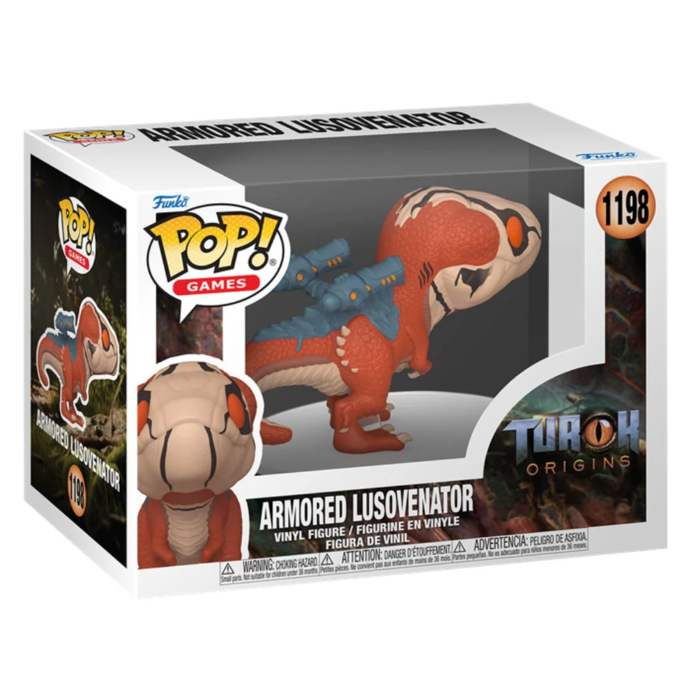 Turok: Origins - Armored Lusovenator Pop! Vinyl - Image 2