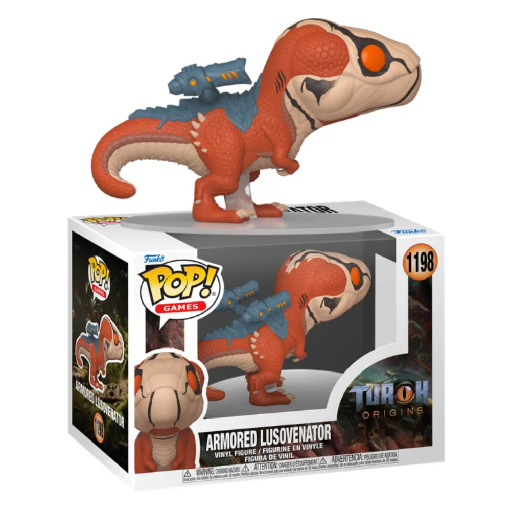Turok: Origins - Armored Lusovenator Pop! Vinyl - Image 3