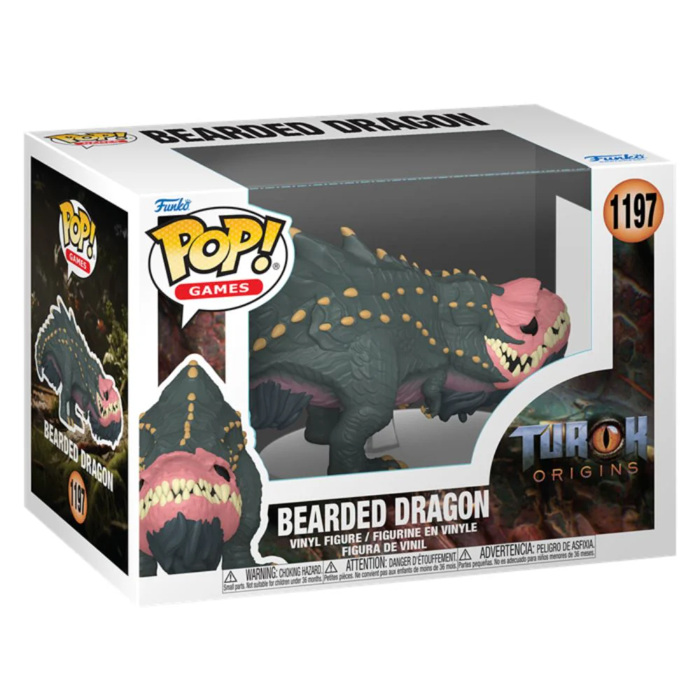 Turok: Origins - Beared Dragon Pop! Vinyl - Image 2